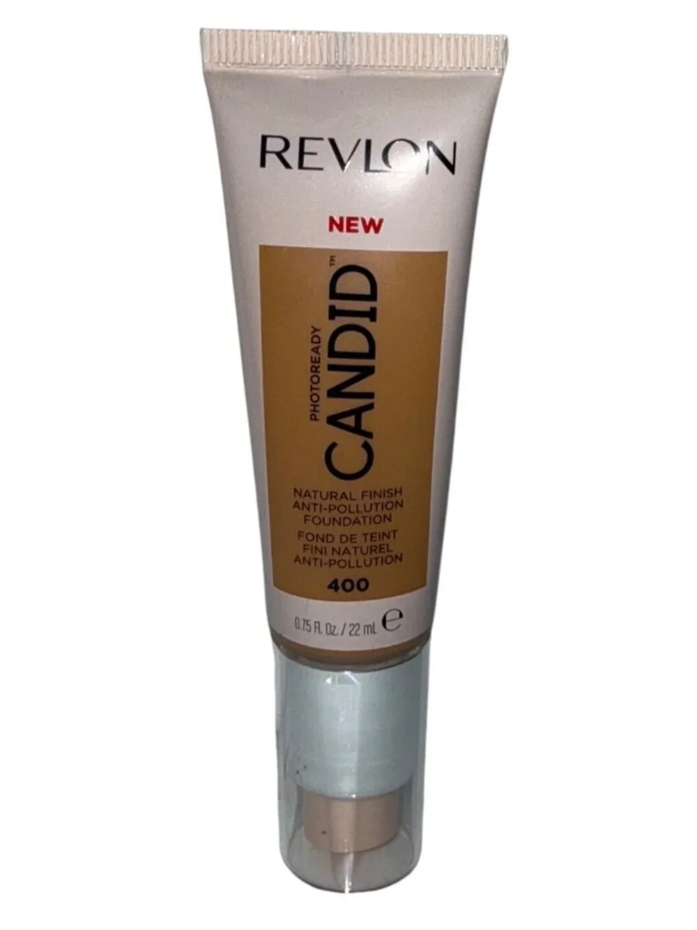 Revlon ColorStay Natural Finish Foundation 400 Caramel 0.75 oz New Sealed